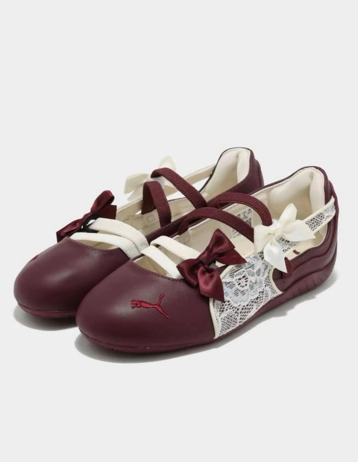 Puma Ballet Lace  "Burgundy &amp; Ivory Edition"