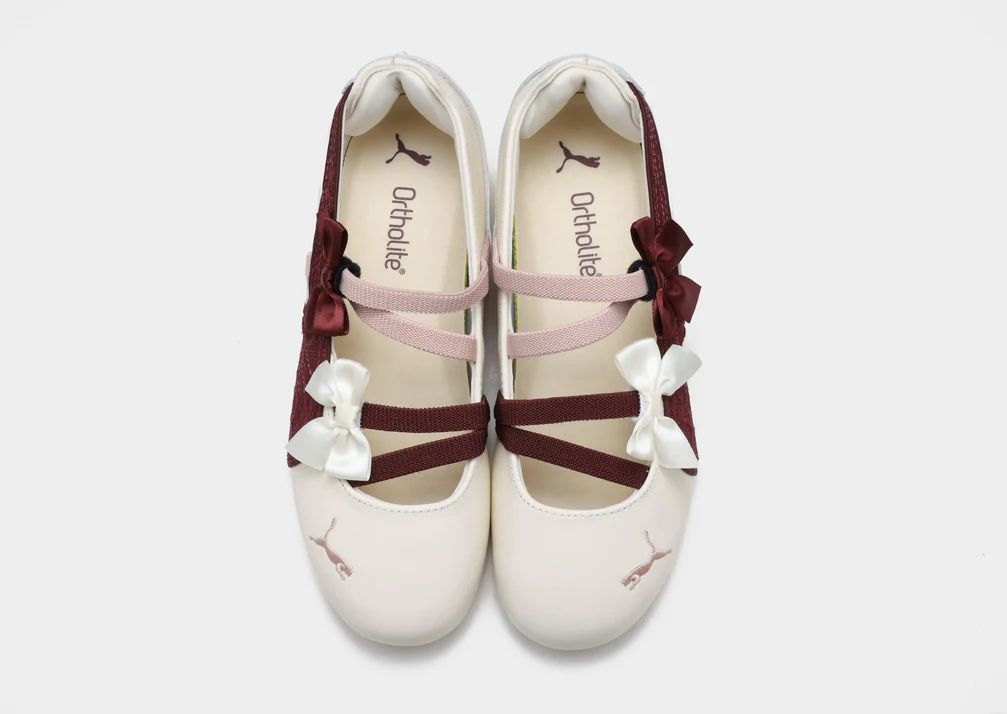 Puma Ballet Lace  "Cream &amp; Wine"