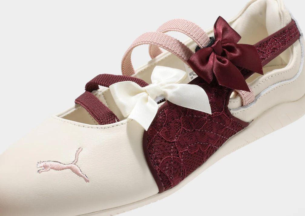 Puma Ballet Lace  "Cream &amp; Wine"