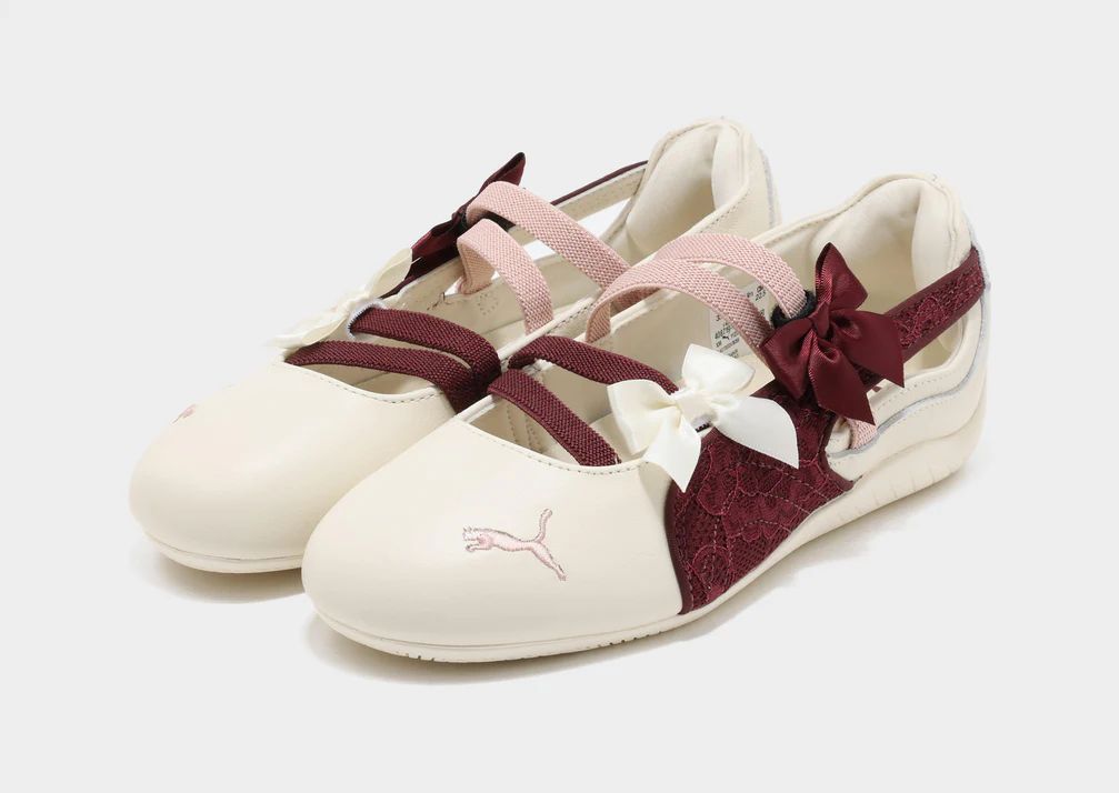 Puma Ballet Lace  "Cream &amp; Wine"